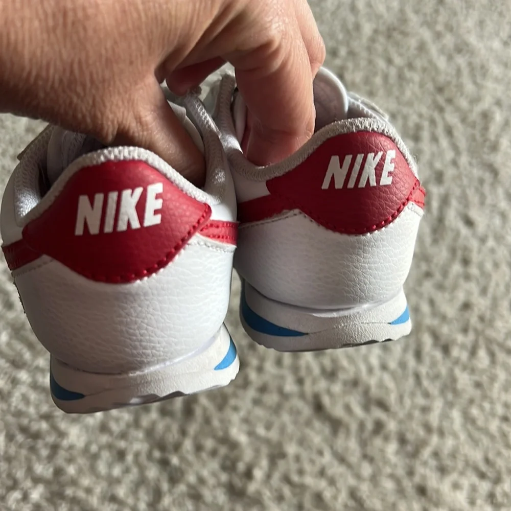 Nike Cortez Basic SL 7c White Red - Picture 5 of 7